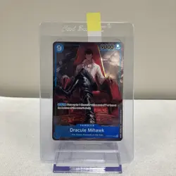 Dracule Mihawk (Parallel) OP01-070 SR Romance Dawn One Piece Full Art NM Rare - Image 1