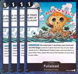 One Piece TCG - 4er Playset - OP09-099 Fullalead C/EN/NM - Image 1