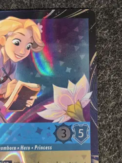 Disney Lorcana Rapunzel Appreciative Artist Enchanted Foil EN Promo - Image 4