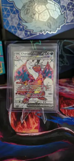 Pokemon TCG Charizard EX SVP 056 Black Star Promo Card - Image 1