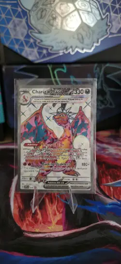 Pokemon TCG Charizard EX SVP 056 Black Star Promo Card - Image 2
