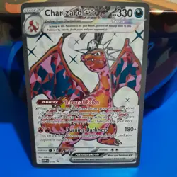 Pokemon TCG Charizard EX 056 SVP Scarlet Violet Promo Holo Card - Image 1