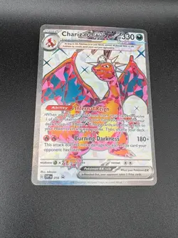 Charizard ex Full Art SVP 056 Pokemon Scarlet and Violet Promo TCG NM - Image 1