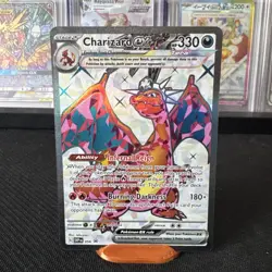 Pokemon TCG Charizard ex SVP 056 Black Star Promo Holo - Image 1
