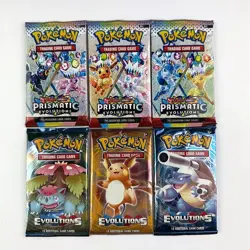 Pokemon 151 Prismatic Evolution Cards 10/20PCS English Booster Pack Set FREESHIP - Image 2
