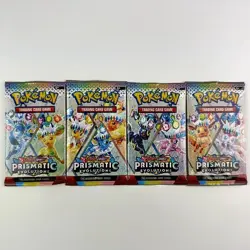 Pokemon 151 Prismatic Evolution Cards 10/20PCS English Booster Pack Set FREESHIP - Image 3