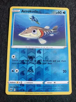 Arrokuda 41/185 Vivid Voltage Set Reverse Holo Card - Image 1