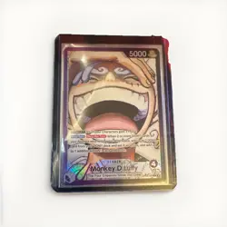 Bandai One Piece Card Game Monkey D. Luffy OP09-061 Leader Alt Art Foil EN - Image 1
