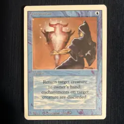 Magic The Gathering - Unsummon - Revised - Image 1