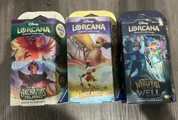 Lorcana Card Deck 3 Pack Bundle - Image 1