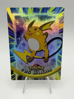Topps Chrome 2000 Holo Pokemon Raichu #26 Pokemon Card - Image 1