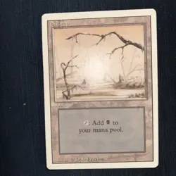 Magic The Gathering - 4x Swamp - Revised - MP/HP - Image 3