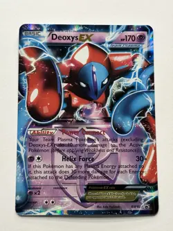 Pokemon TCG Deoxys EX Team Plasma BW82 Black & White Promo Holo Card *LP - Image 1