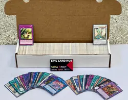 Massive 1000 YUGIOH Card Lot 850 Commons 100 Rares 50 Foils Instant Collection! - Image 1