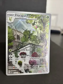 Pokemon TCG Floragato Scarlet & Violet Paldea Evolved Holo Card 197/193 Full Art - Image 2