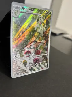Pokemon TCG Floragato Scarlet & Violet Paldea Evolved Holo Card 197/193 Full Art - Image 4