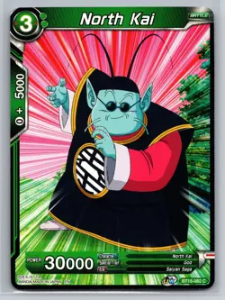 North Kai BT15-082 C Dragon Ball Super Card Game Green God Saiyan Saga - Image 1