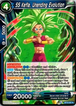 Dragon Ball Super Card Game SS Kefla, Unending Evolution Saiyan Showdown BT15-04 - Image 1