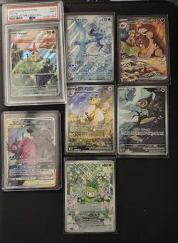 Pokemon TCG CARD LOT - Includes HYPER RARE SIRs IRs A GX and A Slab NM - Image 2
