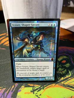 MTG Venser, Shaper Savant From the Vault: Twenty Foil (15/20) LP FREE SHIPPING - Image 1