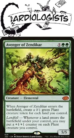 Avenger of Zendikar 0629 | Magic the Gathering | FDN Jumpstart| Mythic | NM - Image 1