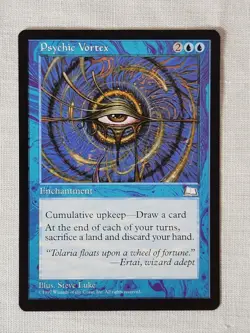 NM Psychic Vortex Weatherlight Mtg Magic the Gathering - Image 1
