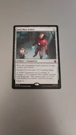 Iron Man Armor Marvel Super Heroes Regular MTG NM - Image 1