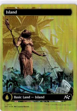 Island (0513) (First-Place Foil) Aetherdrift Foil NM L 0513 - Image 1