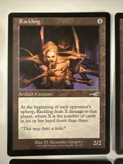 Rackling X4 Nemesis Ex Cond See Pics Front/Back - Image 3