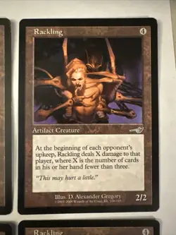 Rackling X4 Nemesis Ex Cond See Pics Front/Back - Image 4