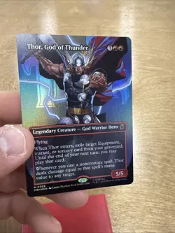 Thor, God of Thunder (Borderless) (0369) Marvel Super Heroes Foil - Image 2