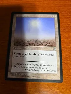 MTG Armageddon 1997 Portals Black Border John Avon UNPLAYED NM/M - Image 1