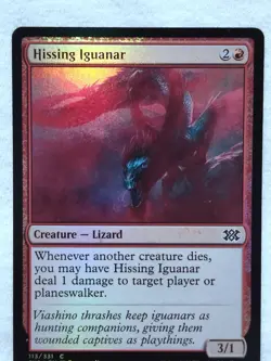 Hissing Iguanar 113 Double Masters 2022 Foil Magic The Gathering - Image 3