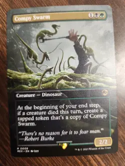 Compy Swarm (Borderless) Universes Beyond: Jurassic Pikachu World Collection... - Image 1