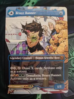 Bruce Banner The Incredible Hulk (0331) Regular Borderless Marvel Super Heroes - Image 1