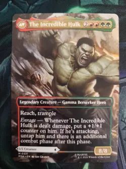 Bruce Banner The Incredible Hulk (0331) Regular Borderless Marvel Super Heroes - Image 2
