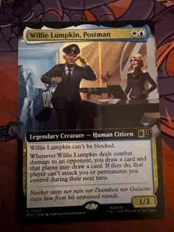 Willie Lumpkin, Postman (Extended Art) 425 Commander: Marvel Super Heroes Magic - Image 1