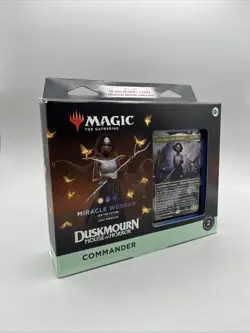 Magic The Gathering TCG Duskmourn House Of Horror Miracle Worker Commander Deck - Image 1