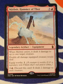 Mjolnir, Hammer of Thor #146 (NM) Marvel Super Heroes MSH Magic MTG - Image 1