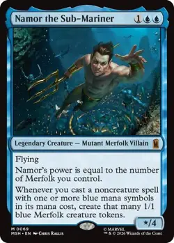 Namor the Sub-Mariner 69 MTG NM - Marvel Super Heroes - Image 1