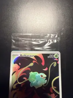 Pokemon TCG Bulbasaur IR 133/132 Mega Evolutions Stamped Promo Sealed - Image 2