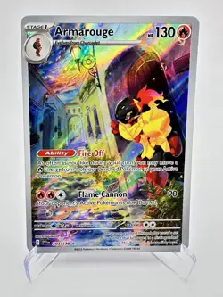 Armarouge 203/198 Scarlet & Violet Base Set Holo Pokemon Lightly Played - Image 1