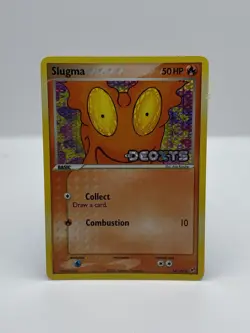Pokemon TCG Slugma 74/107 - EX Deoxys Reverse Holo Stamped - Image 1