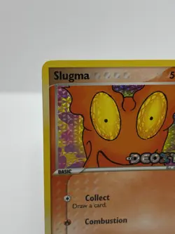 Pokemon TCG Slugma 74/107 - EX Deoxys Reverse Holo Stamped - Image 2