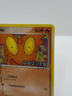 Pokemon TCG Slugma 74/107 - EX Deoxys Reverse Holo Stamped - Image 3