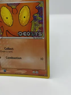 Pokemon TCG Slugma 74/107 - EX Deoxys Reverse Holo Stamped - Image 5