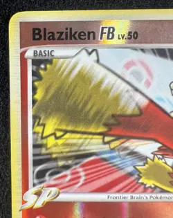 Blaziken FB Supreme Victors Reverse Holo Foil 2/147 2009 Pokemon Card - LP - Image 5