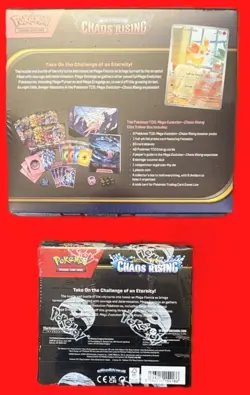 1 EACH Pokemon CHAOS RISING 1 Booster box & 1 ETB Pokemon Company USA 45 BSTRS - Image 2