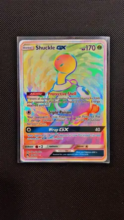 Shuckle GX Secret Rare Pokemon Lost Thunder 215/214 -NM- - Image 1