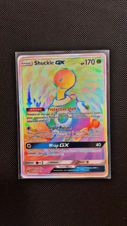 Shuckle GX Secret Rare Pokemon Lost Thunder 215/214 -NM- - Image 2